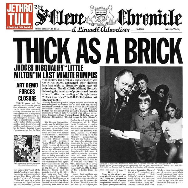 Jethro Tull - Thick As A Brick (Reissue) [Vinyl LP]