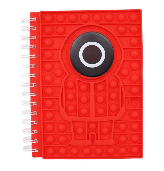 1 Piece Fidget- Squid Games - Pop It Notebook