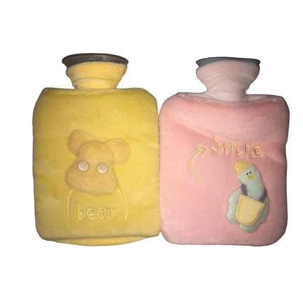 Hot Water Bottle for Kids - 2 Pack