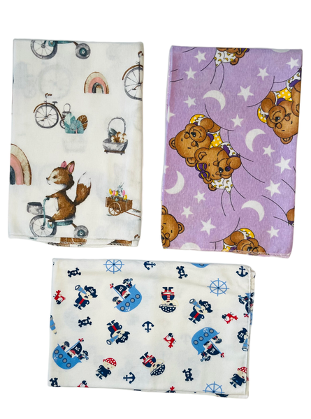 Baby Receiver Blankets (3 Piece)