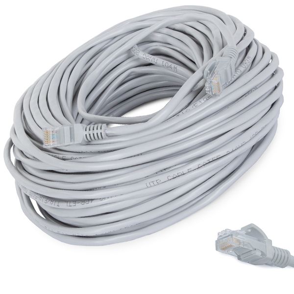 Cat6 30M Grey UTP Cable Patch Cord Patch Cable with RJ45 GREY