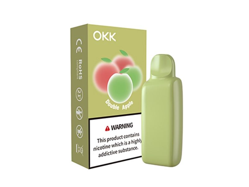 OKK 5000 Puff 30mg Cross Cartridge - Double Apple
