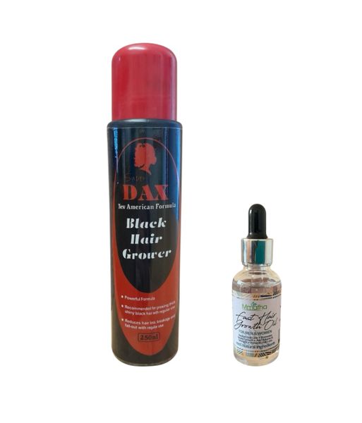 Dax Black Hair Grower - 250ml with Hair Growth Oil