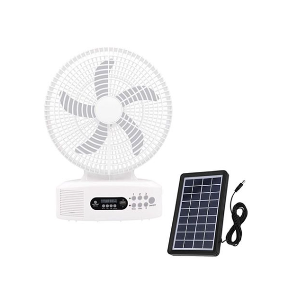 30 cm Solar Fan with Radio