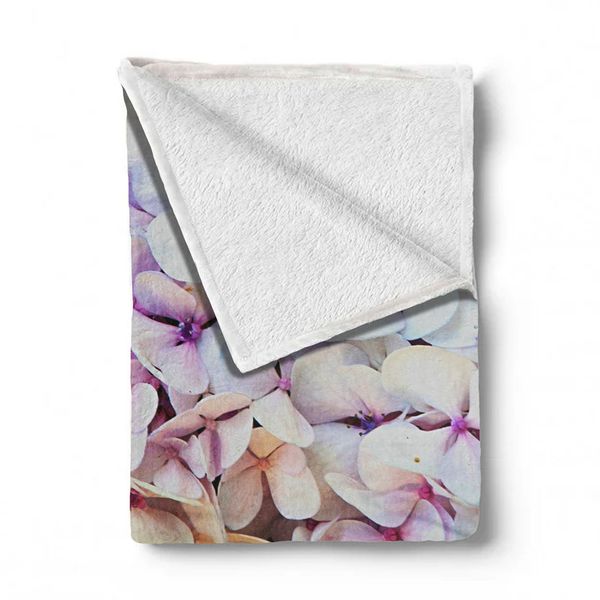 Pretty In Pink Light Weight Fleece Blanket By Annette Heymans