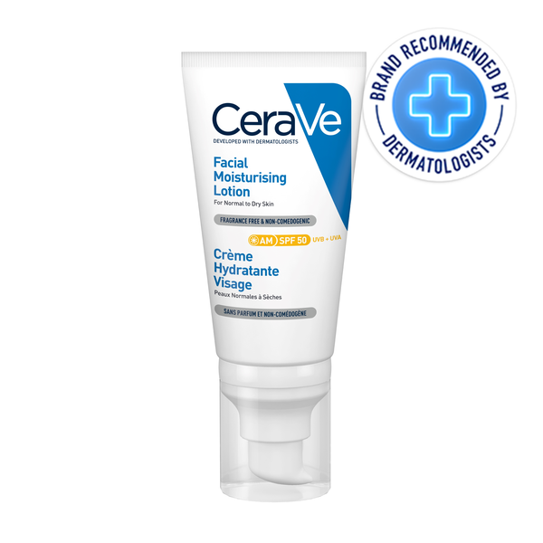 CeraVe Facial Moisturising Lotion with Sunscreen SPF50 52ml