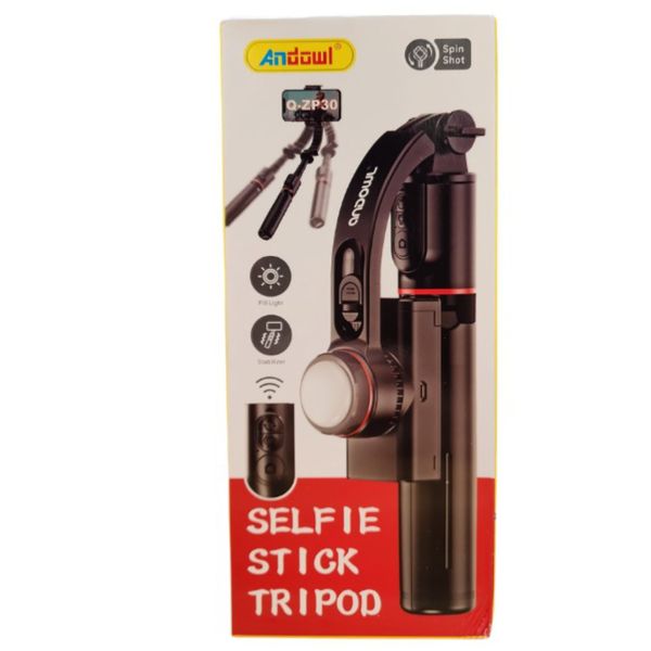 Andowl Q-Zp30 - Ai Gimbal Selfie Stick Tripod Wi image