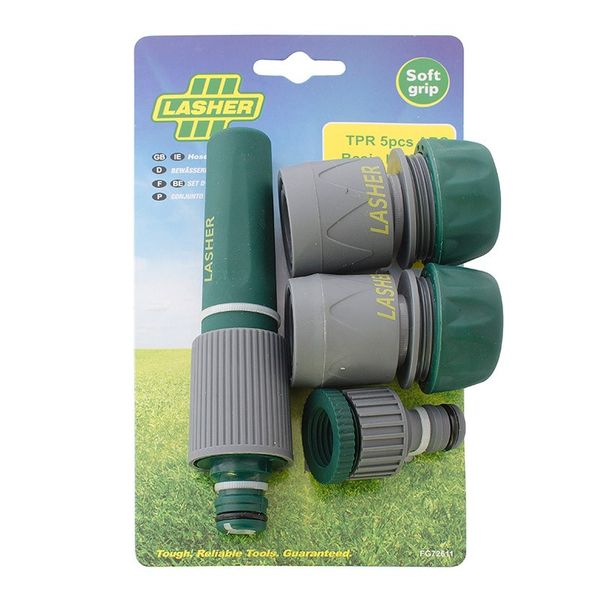 Lasher - Hose Fitting - Gardening - 19mm - Set of 4 - Bulk Pack of 2