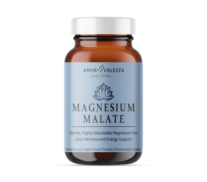 High Absorbing Magnesium Malate - 60 Capsules