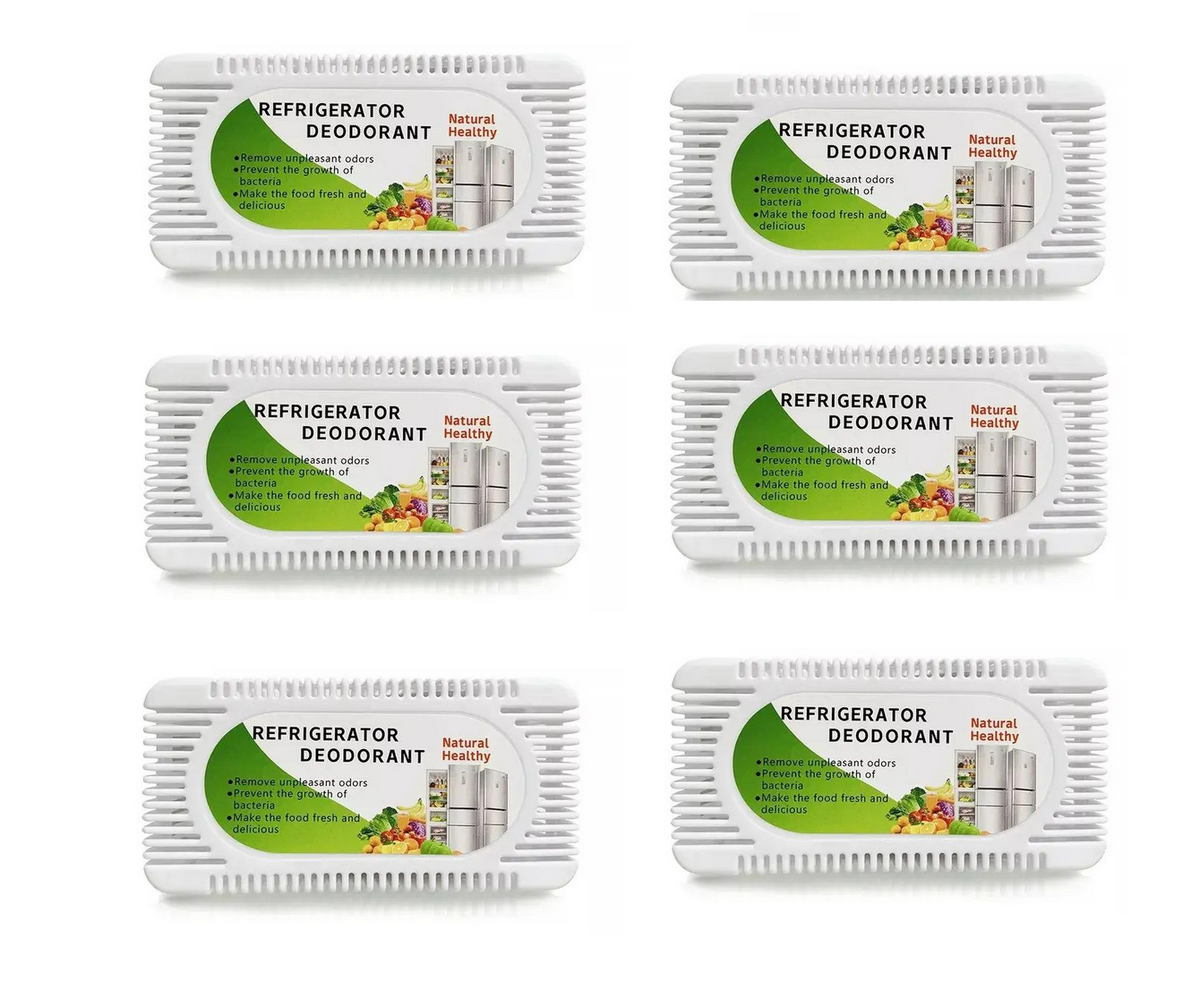 Pack of 6 Refrigerator Fight Odors Activated Charcoal Shop Today. Get it Tomorrow!