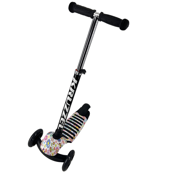 Colorful Floral Design Kids Scooter