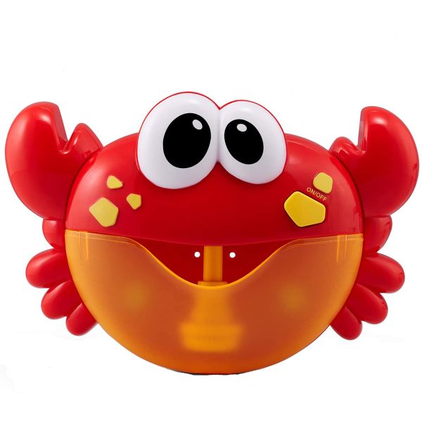 Baby Bath Toy Crab Blower Bubble Maker Machine