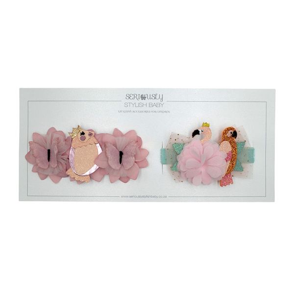 Baby &amp; Toddler Headband Set - Majestic Birds | 2 Piece