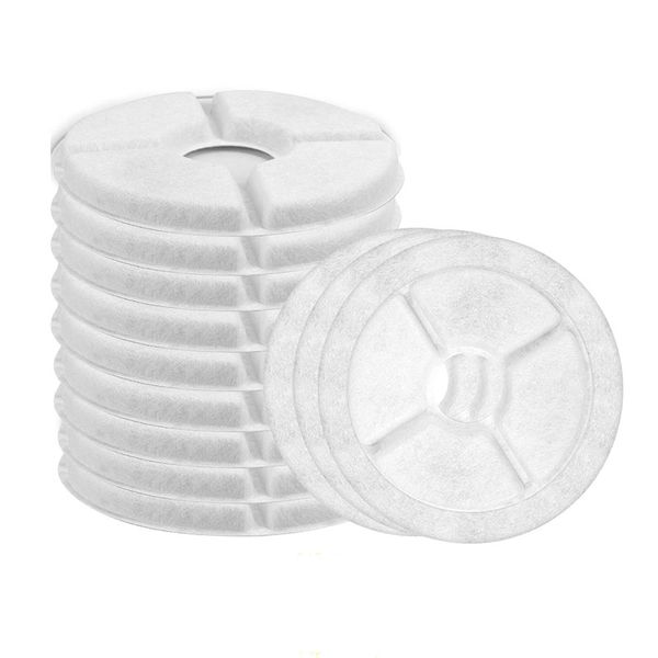 Replacement Filters for Round Pet Water Dispensers - 12 Pieces