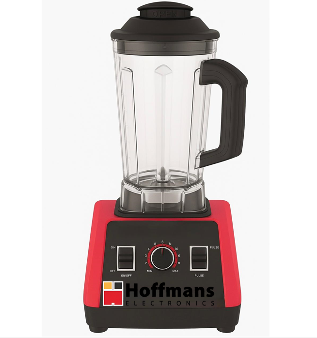 Hoffmans 2in1 Multifunctional Commercial Blender - 4500W, 2L, Dual Jugs