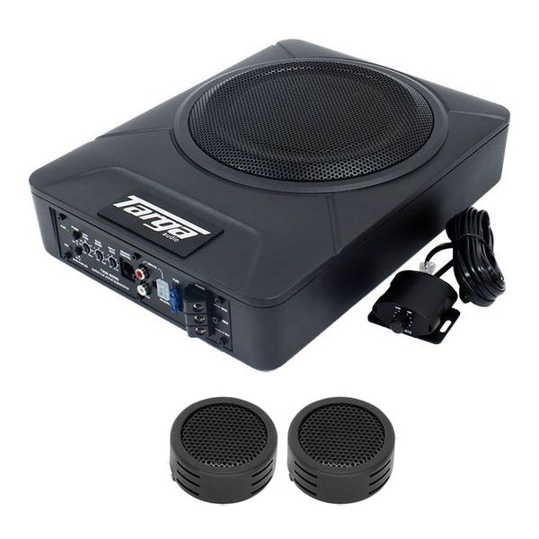 Targa TAW-10000 10 10000 Watts Active Subwoofer Enclosure &amp; Evo Tweeters
