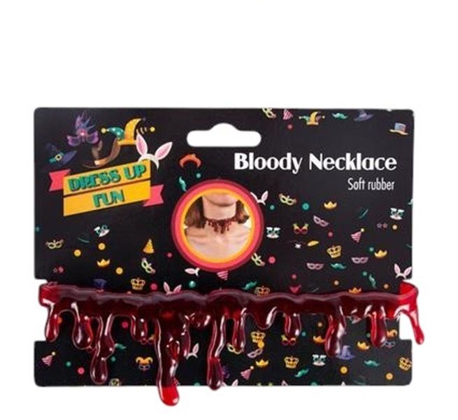 Bloody Dress Up Necklace 25cm x 3