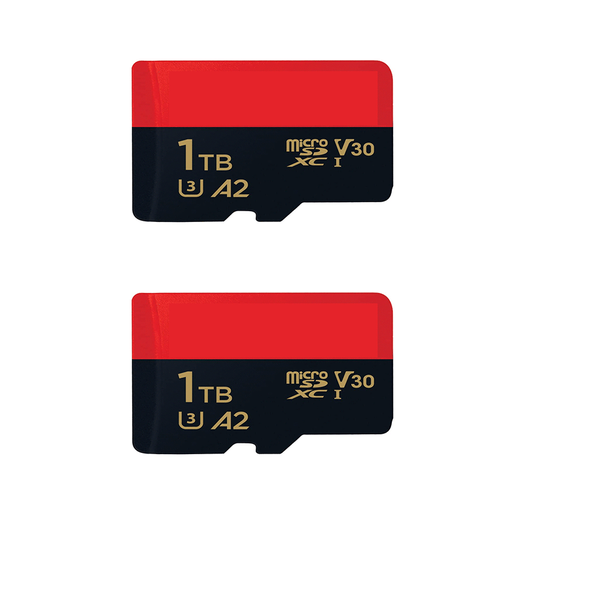 2-Pack 1TB Ultra SD Card Class 10 | for Drone, Camera, Phone, Console