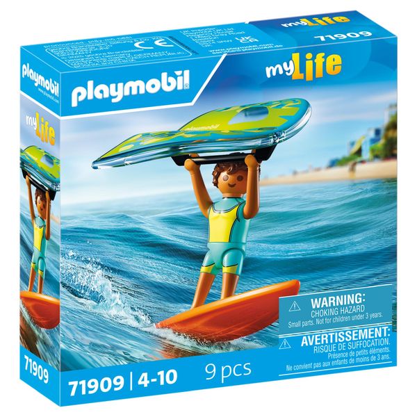 Playmobil Vacation on the Beach - Wingsurfer Set - 9 Pieces