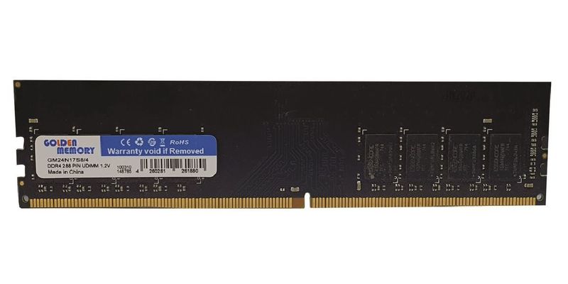 Golden Memory Desktop RAM DDR 4 - 4GB