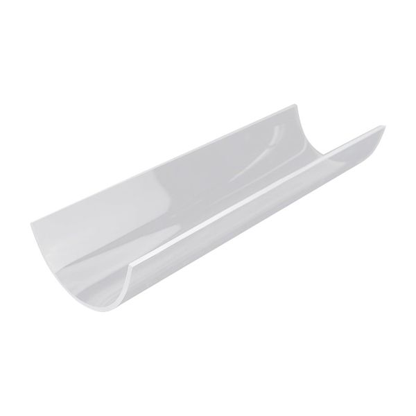 Semi-Cylindrical Small Cake Roll Shaper - Transparent