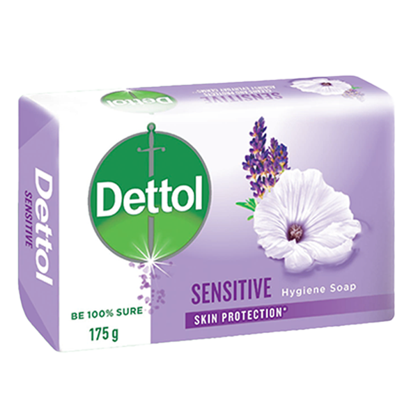 Dettol- Hygiene Bar Soap Sensitive 175g- Pack