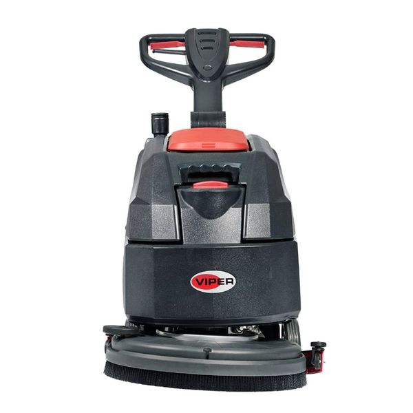 VIPER Black, Red Floor Polisher