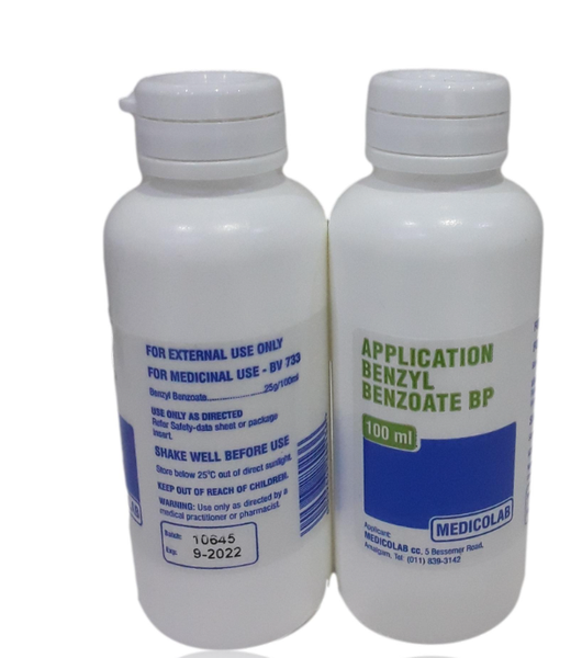 Medicolab - Application Benzyl Benzoate 100ml x 3
