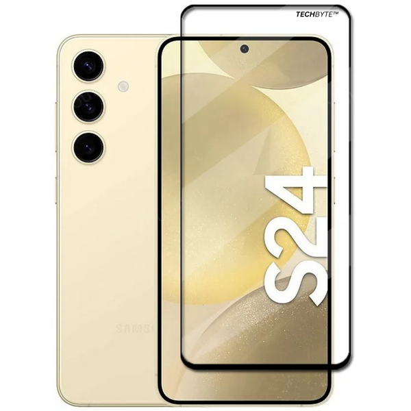 TechByte Tempered Glass Screen Protector for Samsung Galaxy S24 (2024)