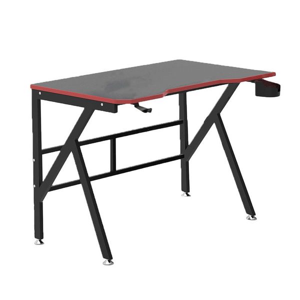 Gaming Desk With Cup Holder &amp; Headphone Hook B-2870