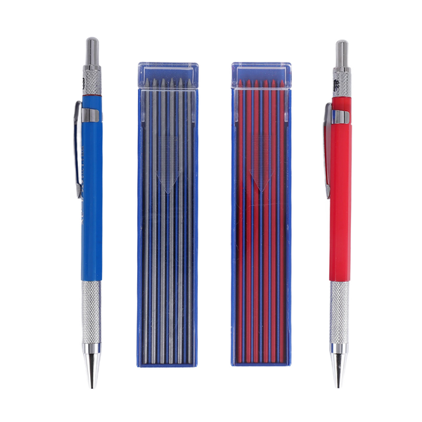 2 Pcs Streak Welders Pencil With 24 Pcs 2Mm Refills Mechanical Pencil