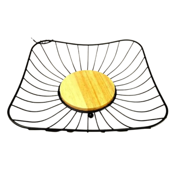 Square Metal Fruit Basket