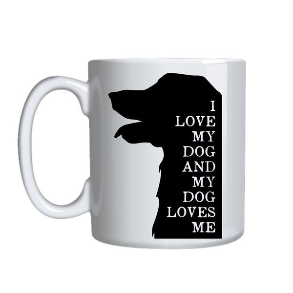 I Love My Dog Mug Gift Idea 126