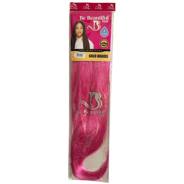 Gold Braids Pre-Stretched - #RosePink - 5 Units