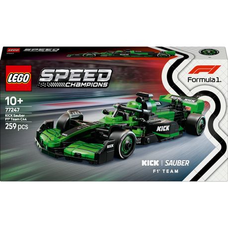 LEGO® Speed Champions KICK Sauber F1® Team C44 Race Car Toy Vehicle 77247 Image