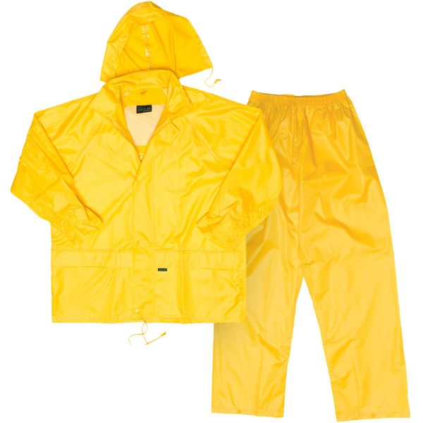 Javlin - Polyester PVC Rain Suit - Yellow