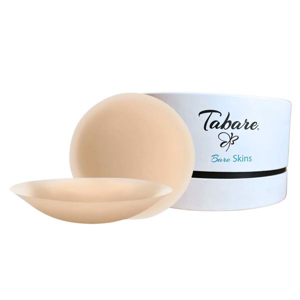 Tabare Bare Skins Adhesive Silicone Nipple Covers Chic Size 8cm