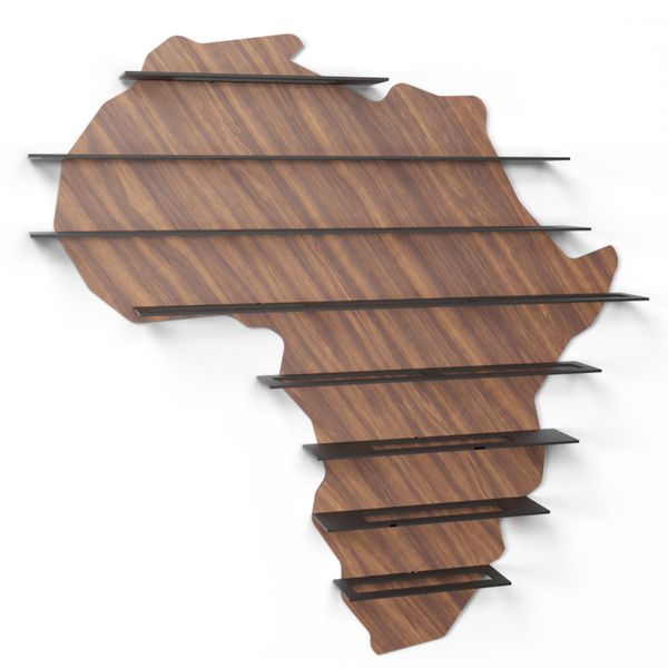 db Creative - Africa Wall Wine Bottle Holder (15 Bottles)