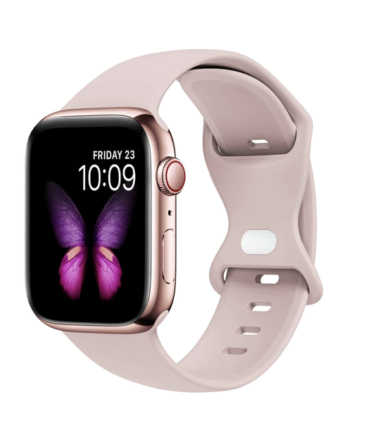 Watch Strap Compatible with Apple Watch Band 38mm 40mm 41mm Soft Silicone