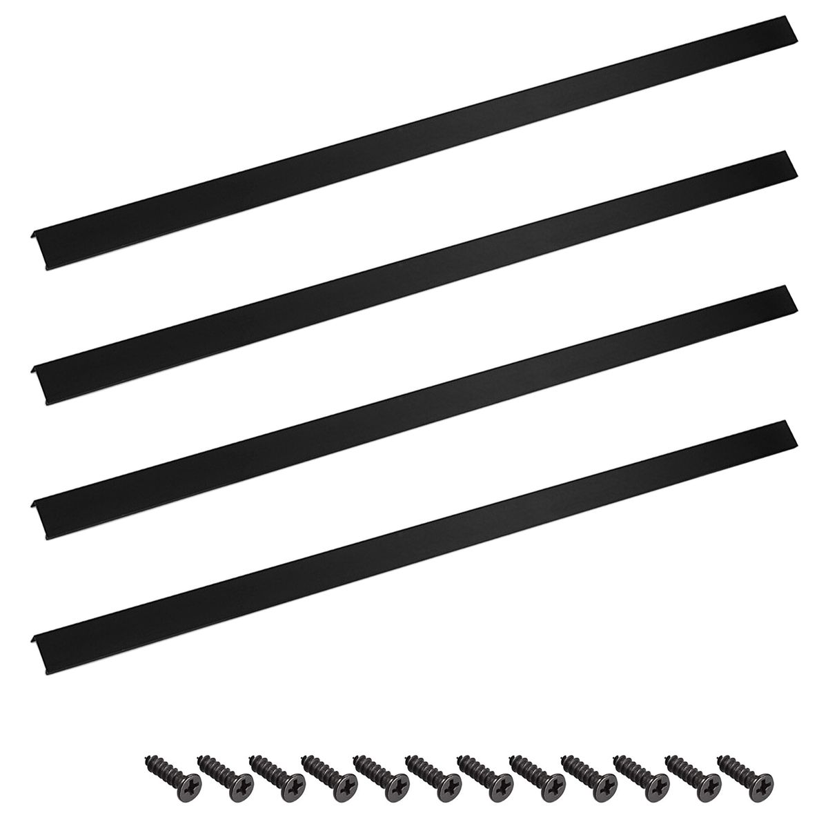 Pack of 4 Finger Edge Handles Drawer Pulls 120cm Buy Online