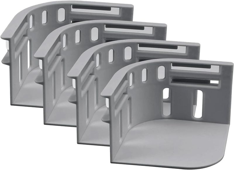 Open Corner Bed Sheet Holder with Lock Strips Sheet Locks