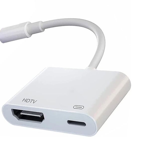 Omivine Lightning to HDMI Adapter, 1080P Lightning HDMI Cable Connector