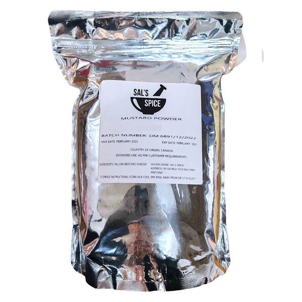 Sal's Spice Mustard Ground - 25kg