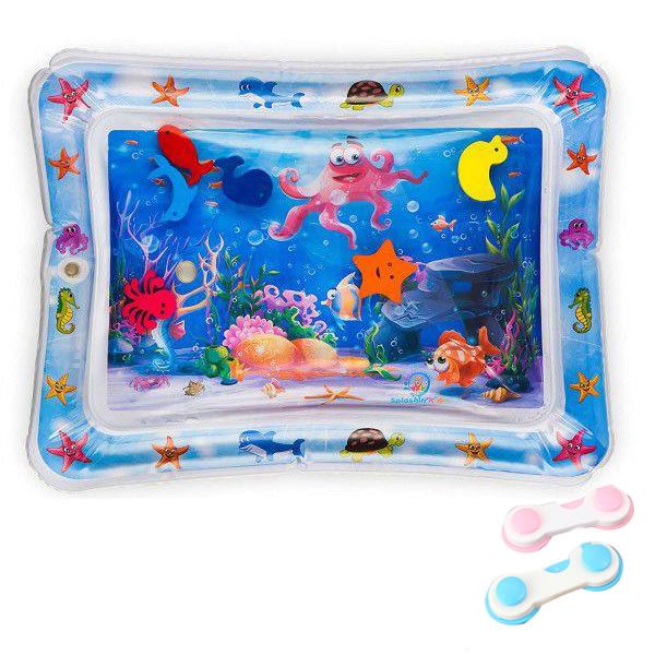 Outdoor Child Water Play Mat &amp; 2 Child lockers