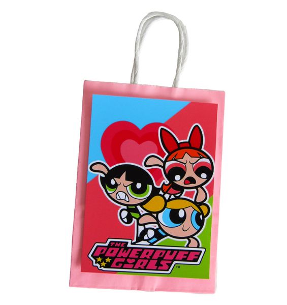 Powerpuff Girls Themed Party Bags - Set of 10