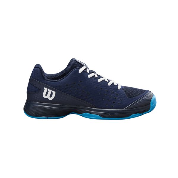 Wilson Junior Rush Pro L Navy Blaze Tennis Shoe