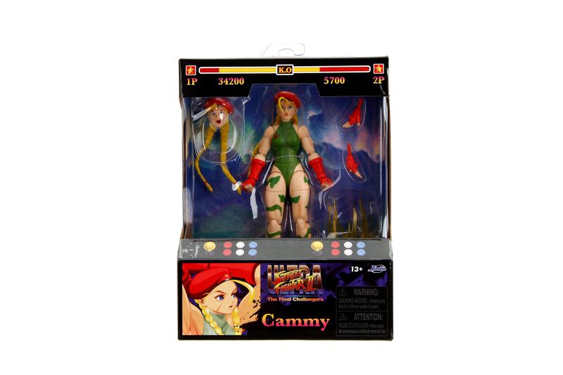 Jada Streetfighter II Cammy Figure 15cm