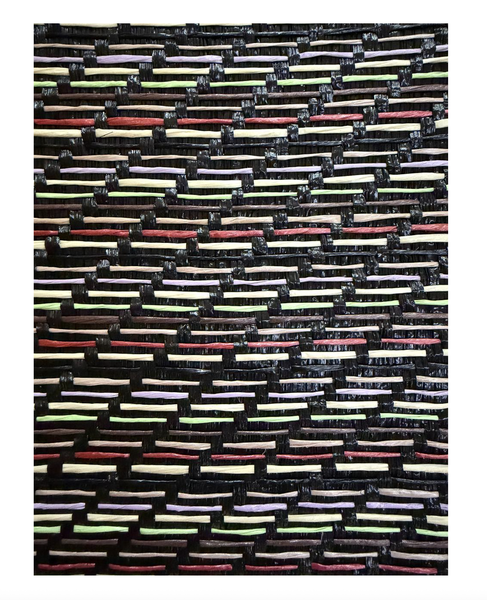 Decor Multi-Colour Rattan Weaving Fabric For Diy image