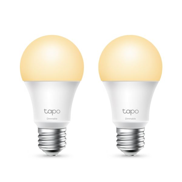 Tapo L510E(2-Pack) Smart Wi-Fi Light Bulb, Dimmable