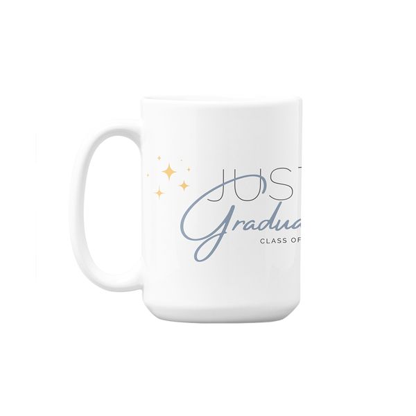 Just Graduated Graduation Custom Printed Mug 440ml